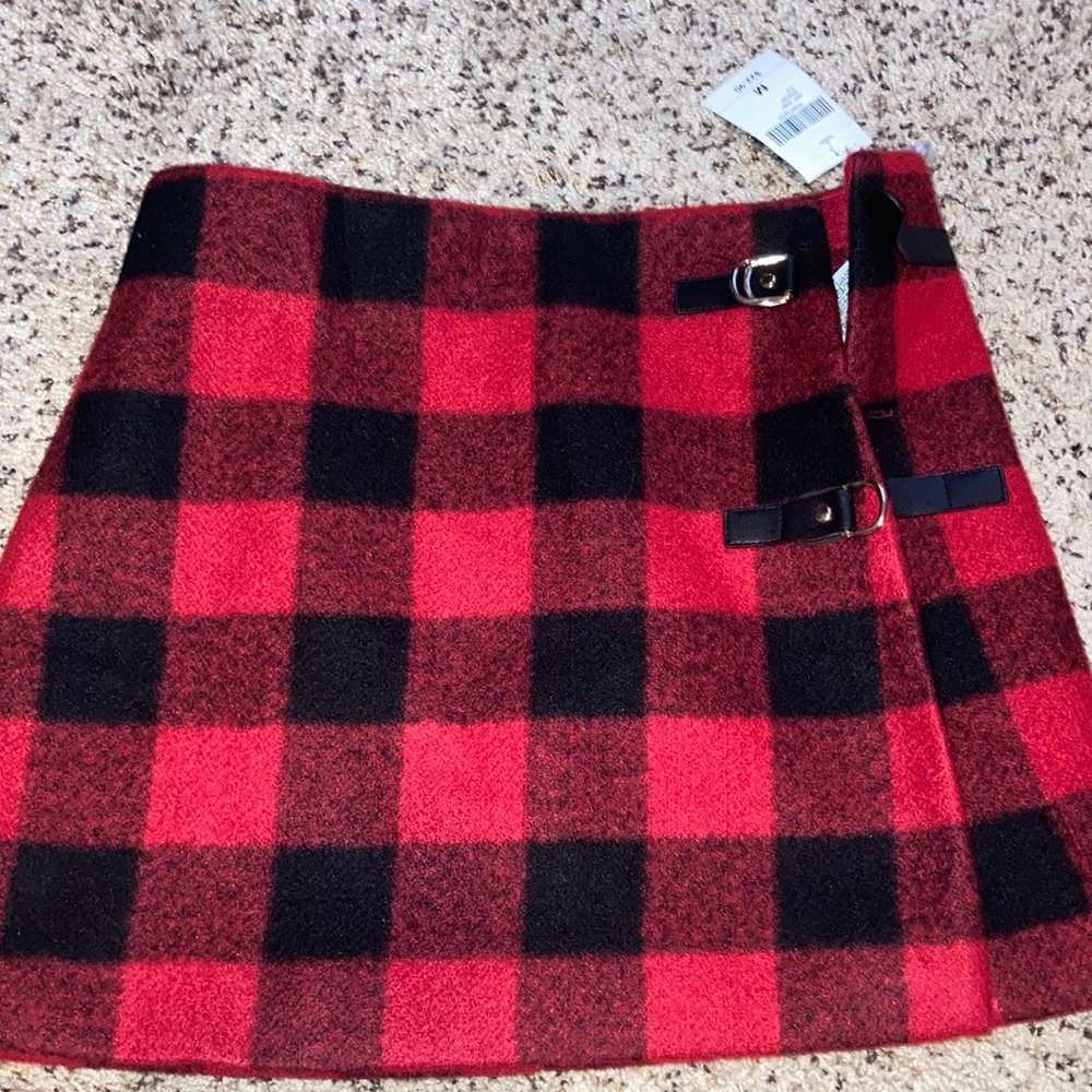 Plaid skirt